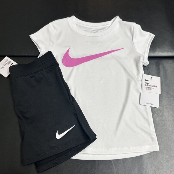 NWT Nike Athletic Skort Set Girls Size 6 - Picture 1 of 4